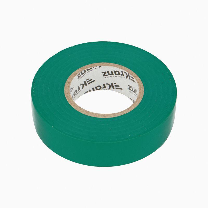 Изолента ПВХ профессиональная 0.18х19мм 20м зеленая (уп.10шт) Kranz KR-09-2803