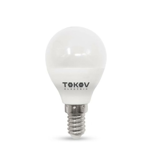 Лампа светодиодная 7Вт G45 4000К Е14 176-264В TOKOV ELECTRIC TKE-G45-E14-7-4K