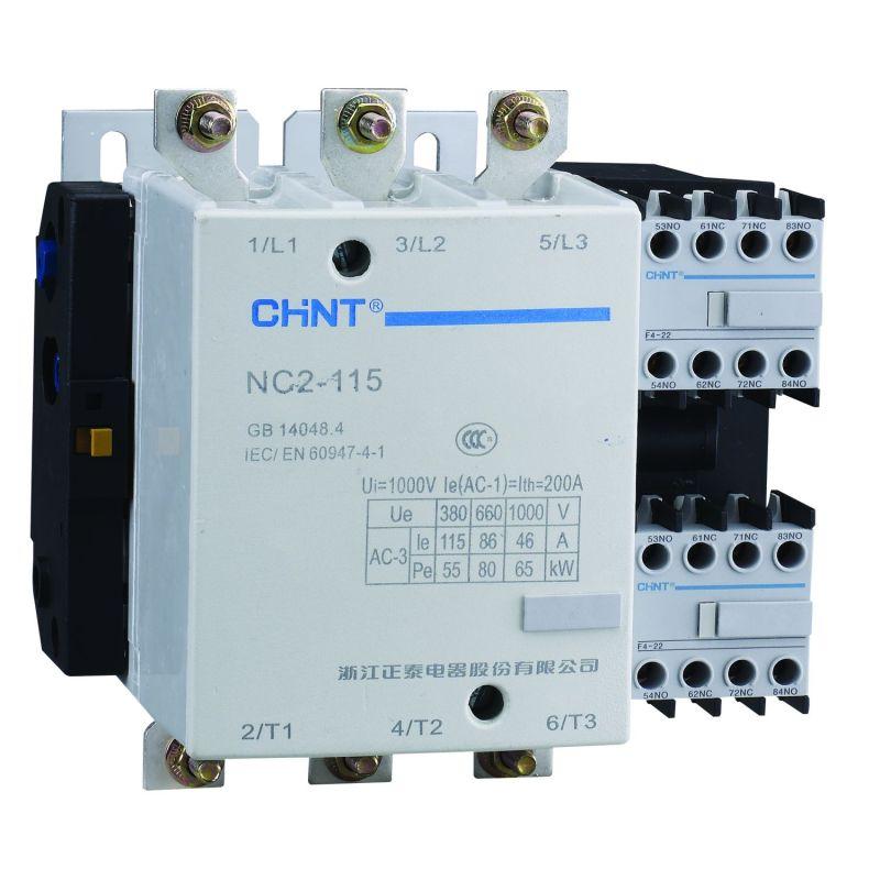 Контактор NC2-115 115А 220-240В/АС3 50Гц (R) CHINT 671433