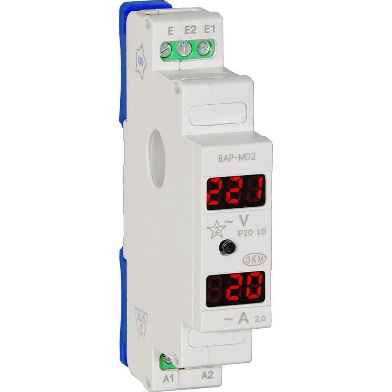 Амперметр/вольтметр щитовой ВАР-М02-10 AC20-450В УХЛ4 Меандр A8302-19910253