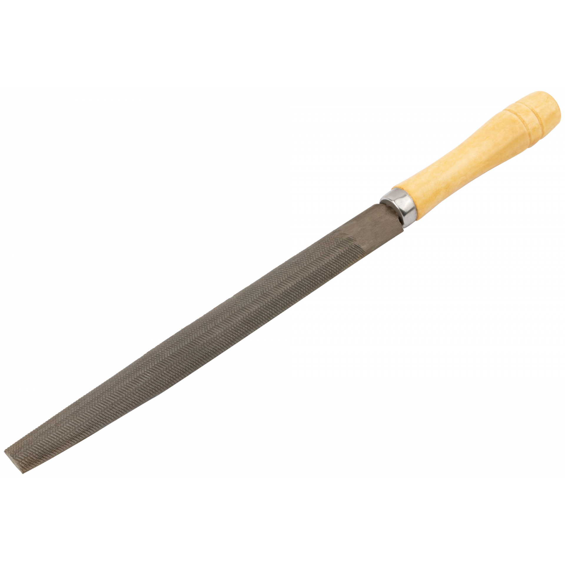 Напильник, деревянная ручка, полукруглый 200 мм