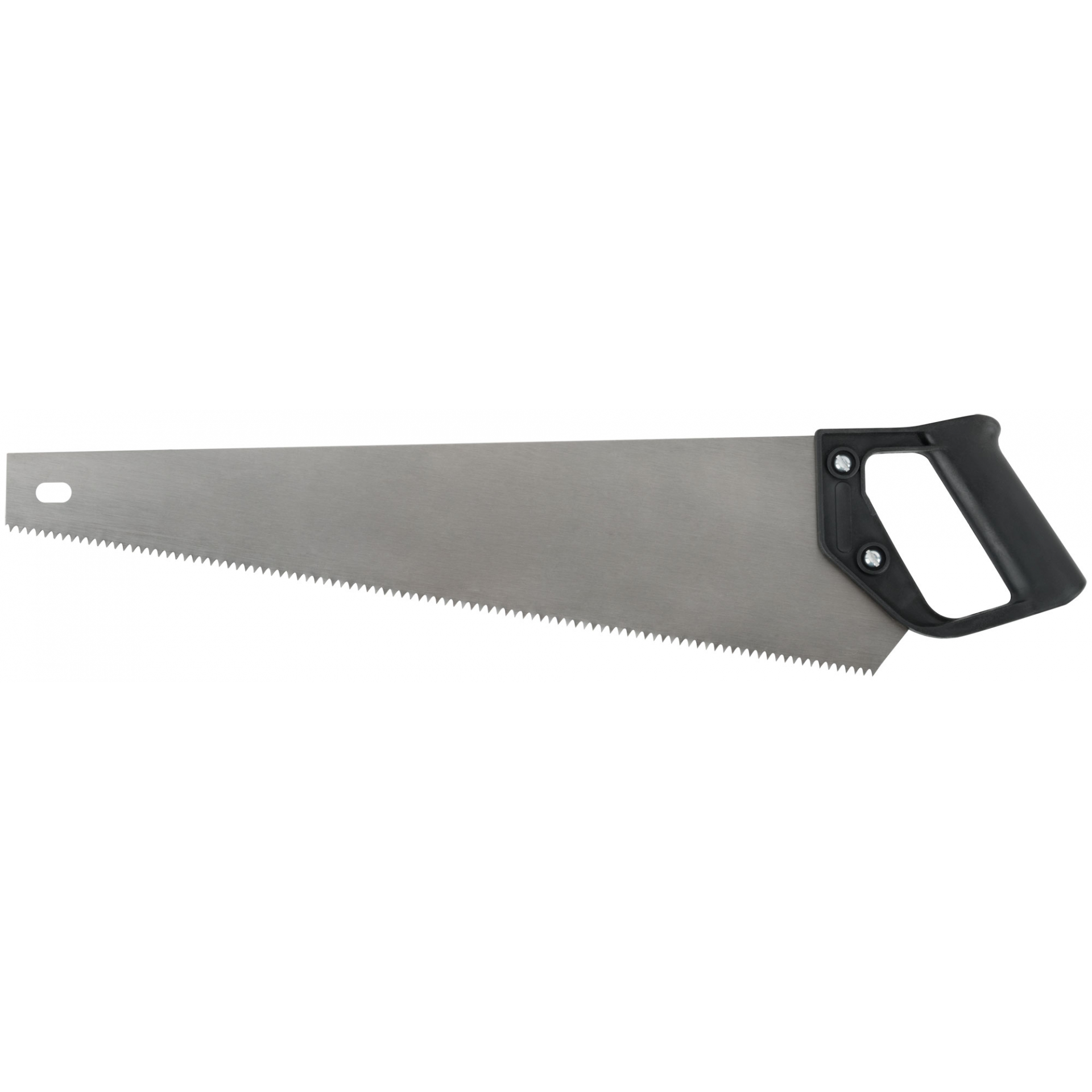 Ножовка по дереву "Эконом", средний зуб, шаг 4,5 мм, пластиковая ручка, 450 мм