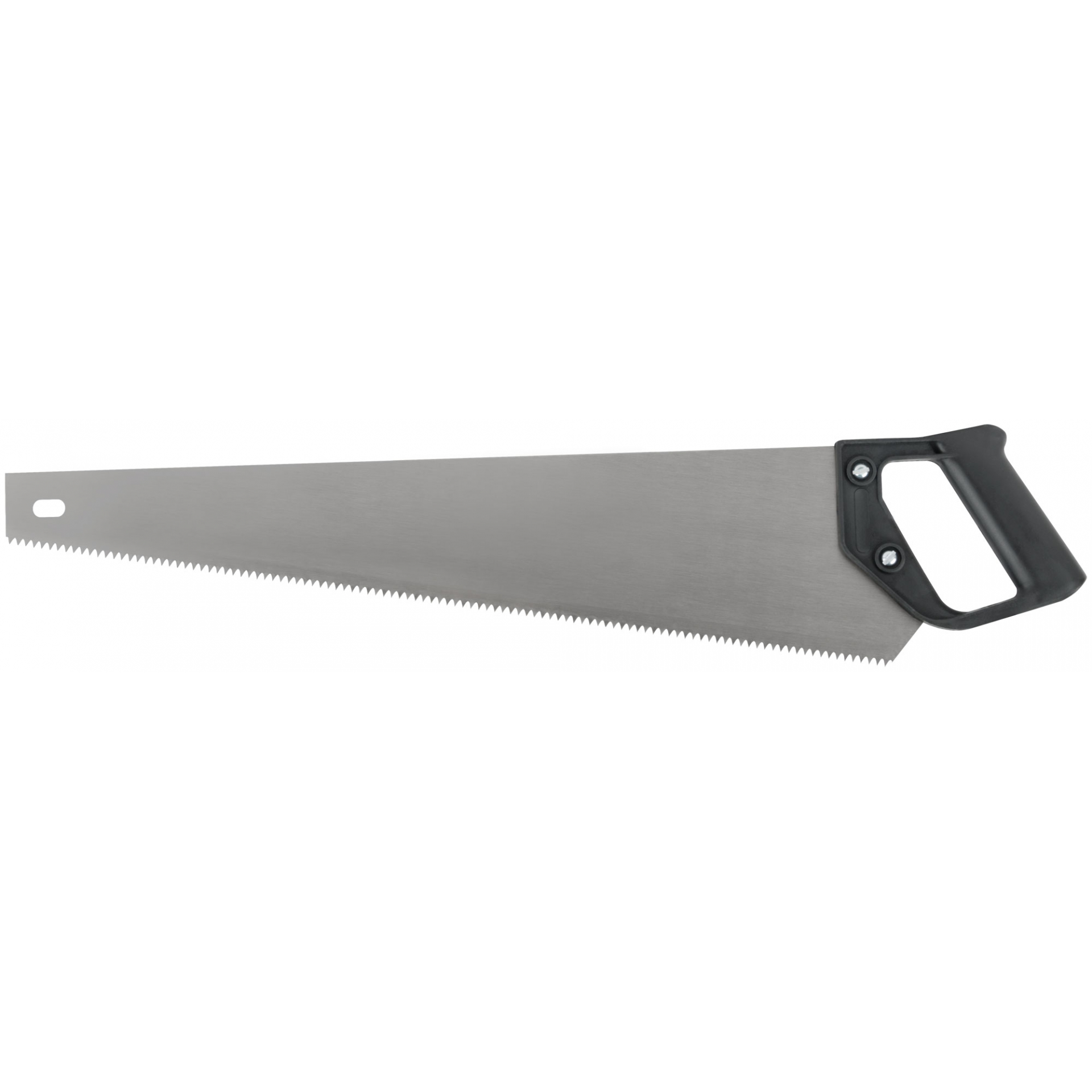 Ножовка по дереву "Эконом", средний зуб, шаг 4,5 мм, пластиковая ручка, 500 мм