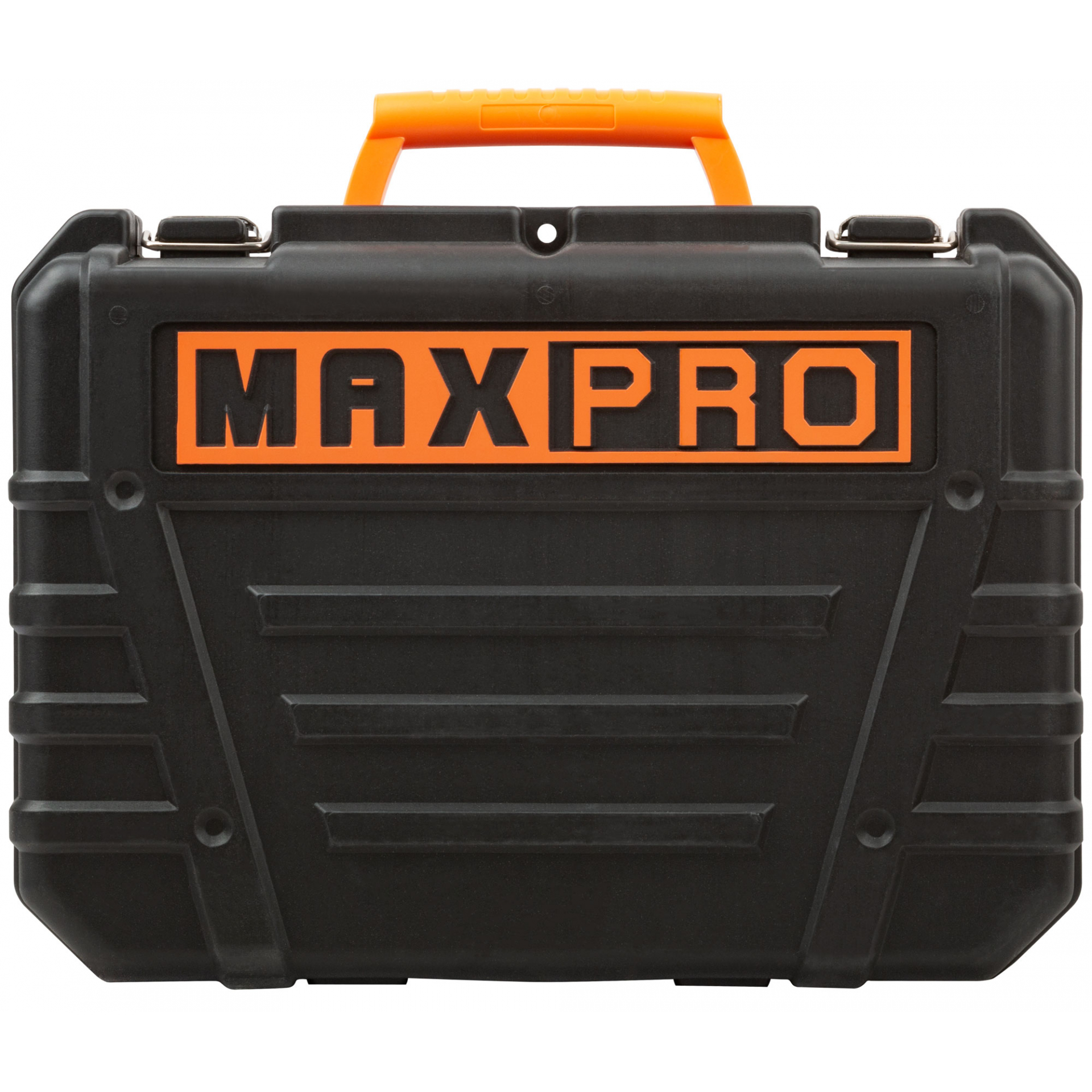 MAX-PRO Молоток отбойный электрический 1100 Вт; 3900уд/мин; 15Дж; 17мм Hex; 6,4кг; резиновый кабель; антивибрационная ручка; резиновые вставки; дополн