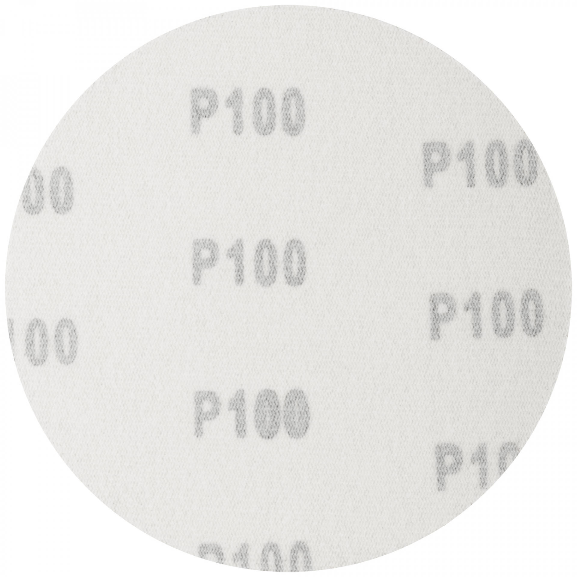 Круги абразивные шлифовальные на ворсовой основе под "липучку" ( Р100, 125 мм, 5шт.), Cutop Profi