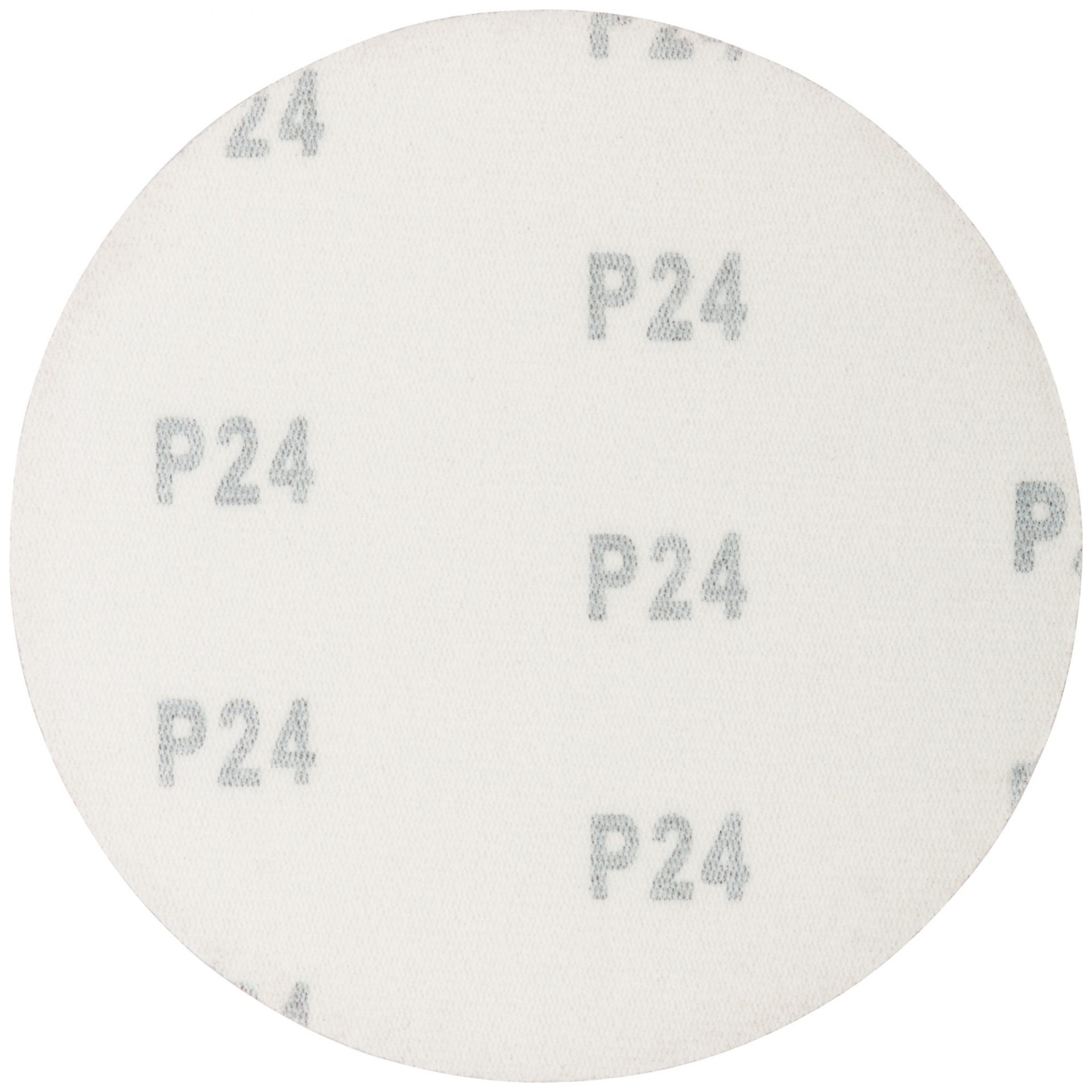 Круги абразивные шлифовальные на ворсовой основе под "липучку" ( Р24, 125 мм, 5шт.), Cutop Profi