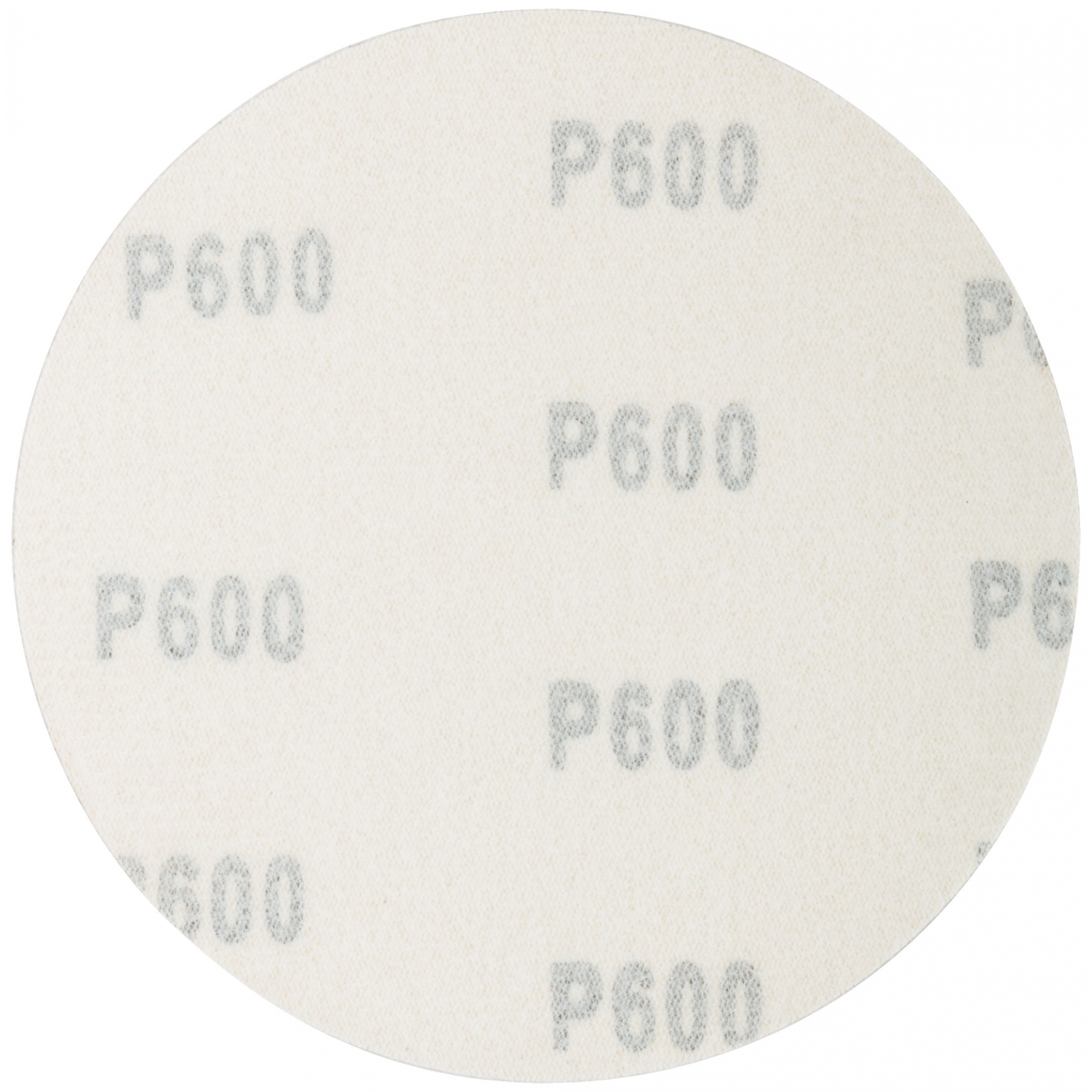 Круги абразивные шлифовальные на ворсовой основе под "липучку" ( Р600, 125 мм, 5шт.), Cutop Profi