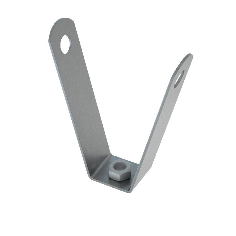 Подвес для профнастила V-образ. с гайкой VPSM8 КМ LO0902