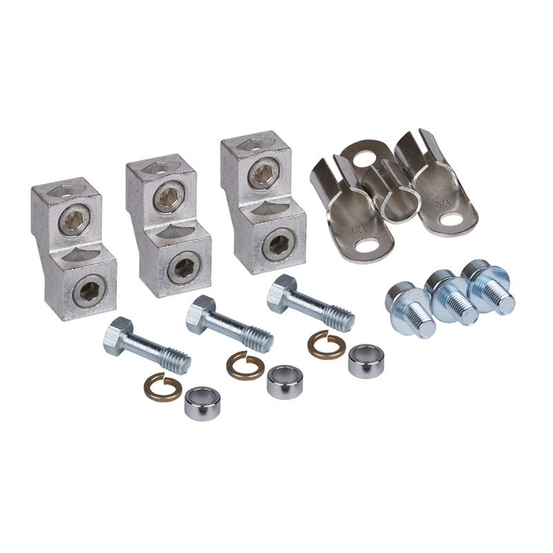 Комплект зажимов №18 (21) для ВА57-35 УХЛ3 КЭАЗ 110391 Комплект зажимов №18 (21) для ВА57-35 УХЛ3 КЭАЗ 110391