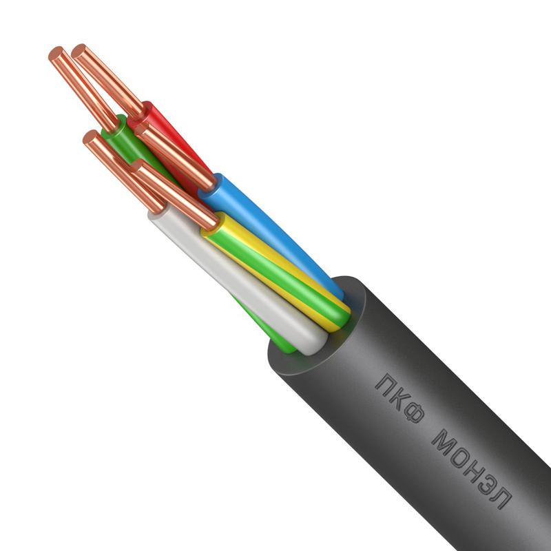Кабель ВВГнг(А)-LS 5х2.5 ОК (N PE) 0.66кВ (м) Монэл 020008600
