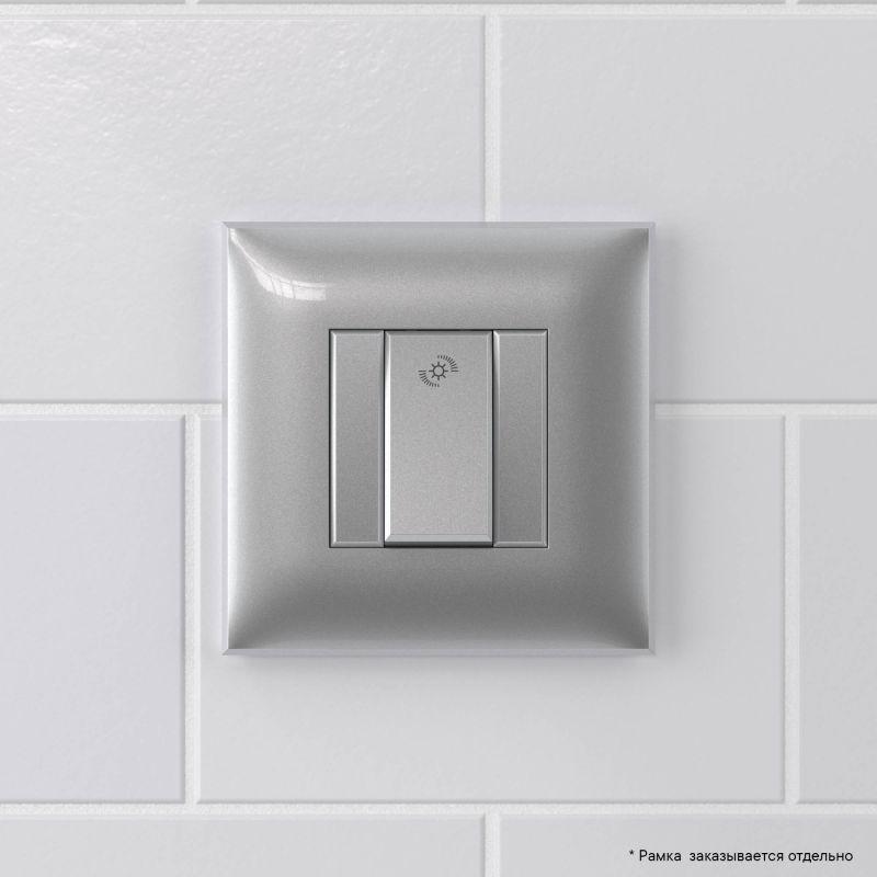 Диммер кнопочный в стену для LED ламп, 