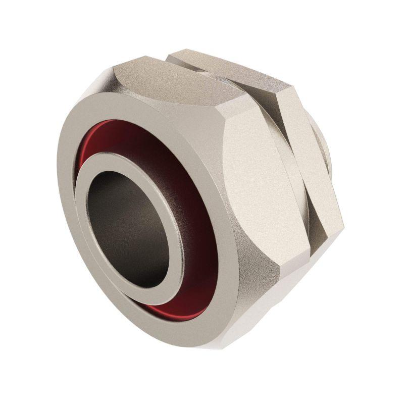 Муфта металлорукав-коробка DN 26 М25х1,5 наружная резьба (6014-2527)