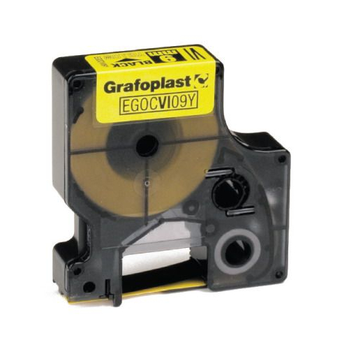 Картридж термо трубка 19мм х 1.5м белый (GRCHS19W)