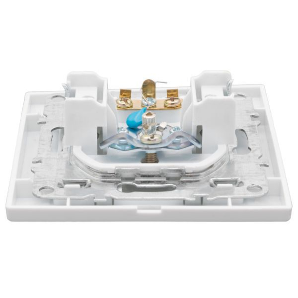 Розетка TV 1-м СП Минск 75Ом 5-862МГц бел. Basic EKF ERA00-027-10