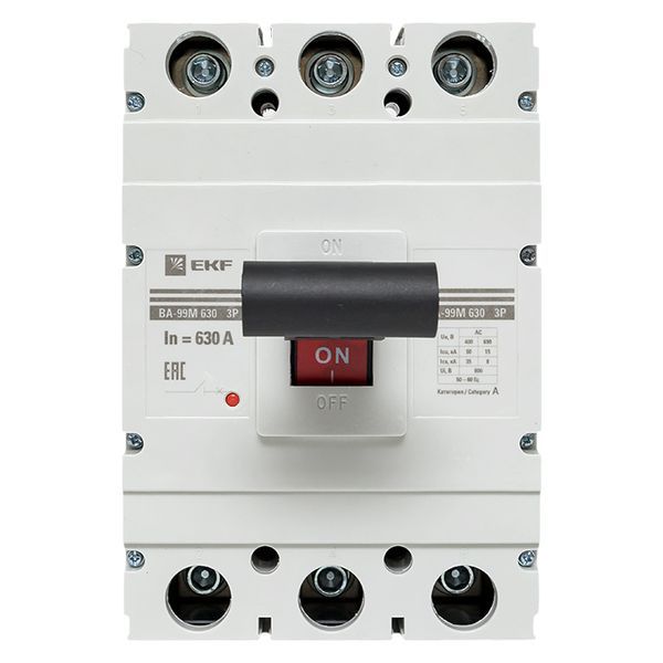 Выключатель автоматический 3п 630/630А 50кА ВА-99М PROxima EKF mccb99-630-630m