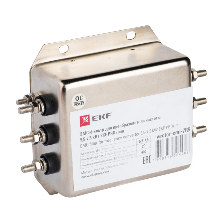 ЭМС-фильтры для преобразователя частоты 2.2-4.0 кВт (vector-emi-4R0)