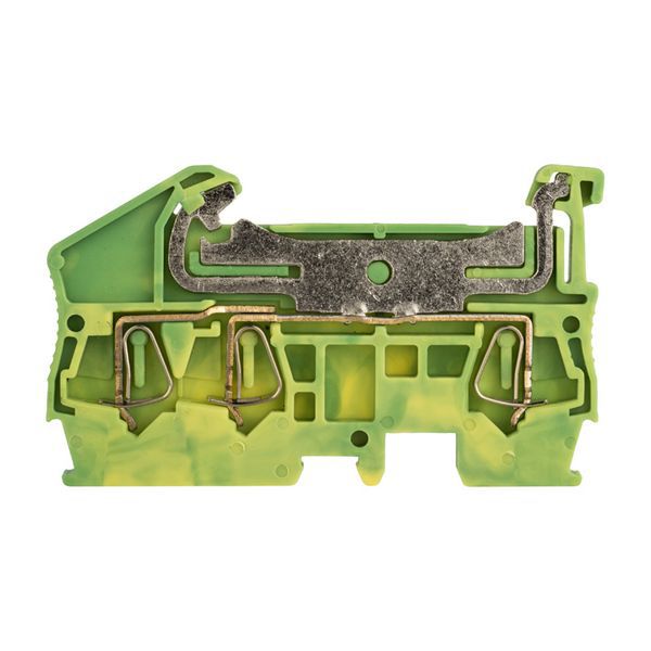Колодка клеммная JXB-ST-2.5 3 вывода земля самозажимная PROxima EKF plc-jxb-st-2.5-3-pen