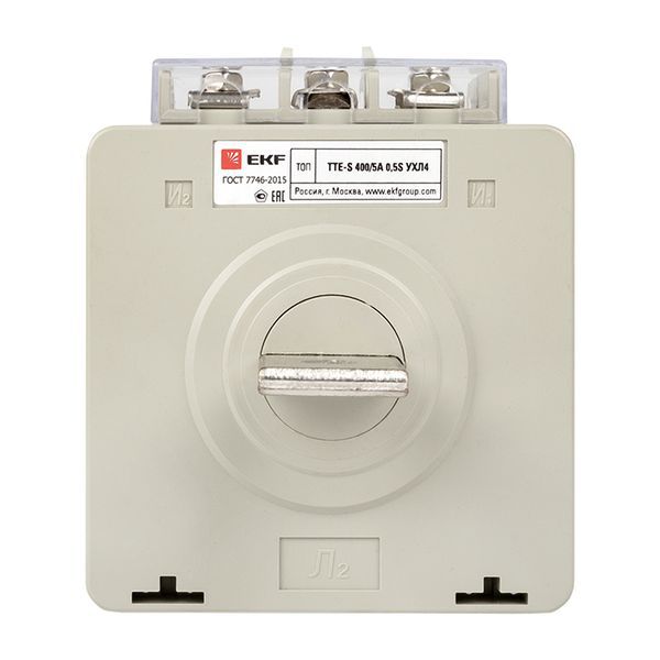 Трансформатор тока ТТЕ-A-400/5А с клеммой напряжения класс точности 0,5S EKF PROxima (tte-S-400-0.5S)