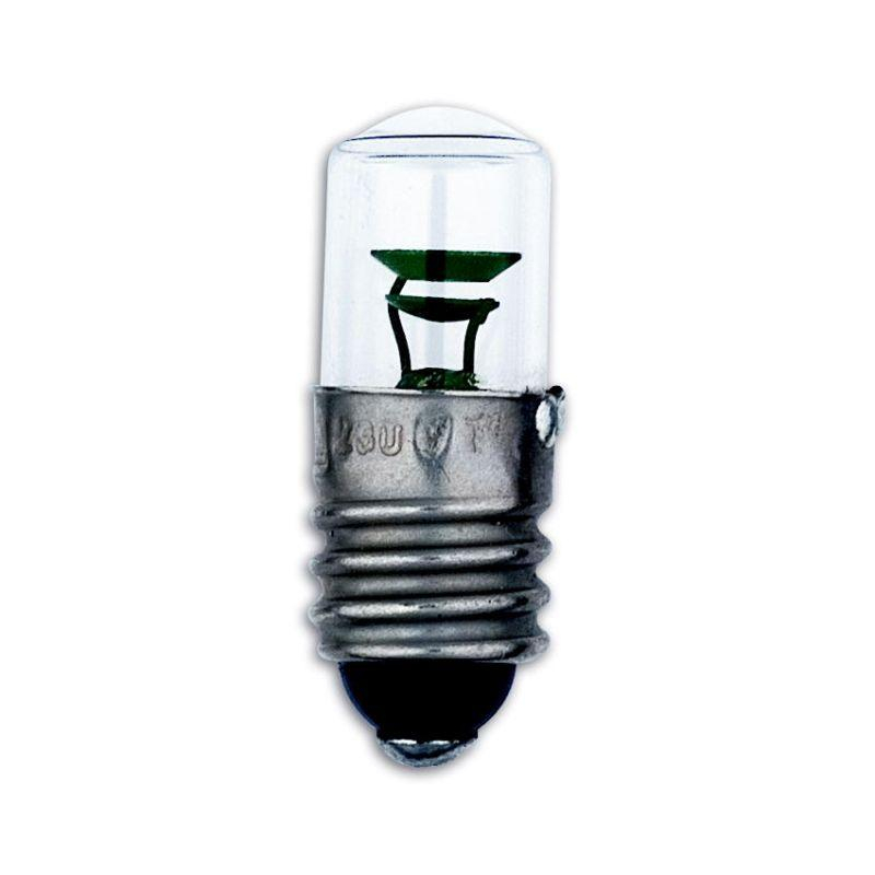 Лампа для световых сигнализаторов с цоколем Е10, 12 В, 1.5 мА