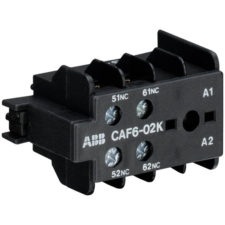 Блок контактный CAF6-02K (2НЗ) фронтальный для мини-контакторных реле K6 и KC6