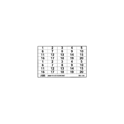 Маркер к. 2х1-20 BS1/20