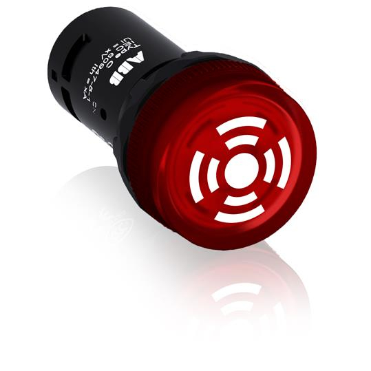 Зуммер CB1-611R с пульсирующим сигналом, с подсветкой, красный, 110-130 В AC