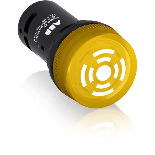 Зуммер CB1-611Y с пульсирующим сигналом, с подсветкой, жёлтый, 110-130 В AC
