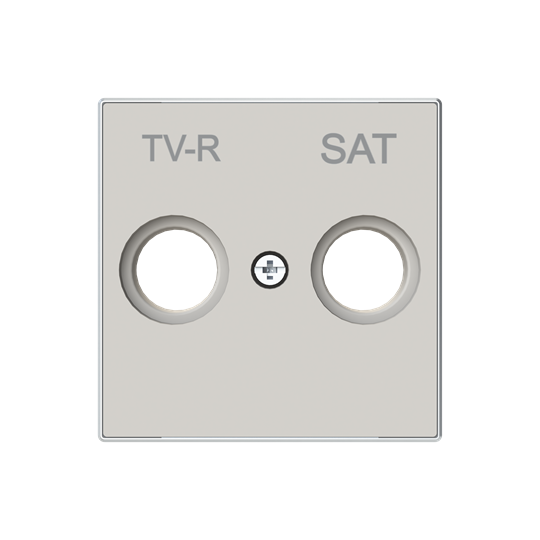 Накладка для TV-R-SAT розетки, серия SKY, цвет "Дюна"