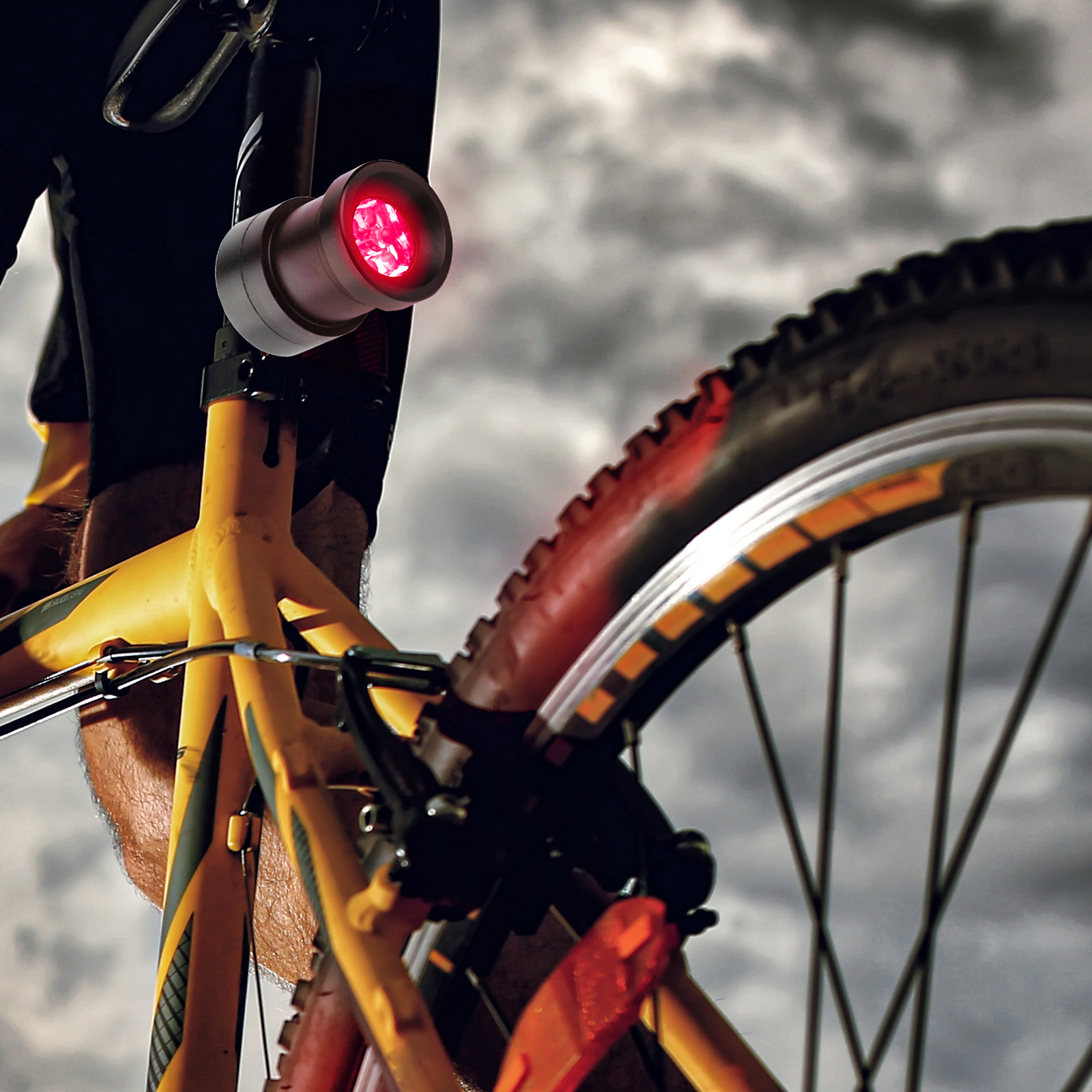 Набор фонарей для велосипеда с сигналом на батарейках VB-601 Бим ЭРА (Б0029194)
