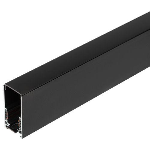 Шинопровод магнитный трековый TRM-S20-200-B накладной 2м 48V черный ЭРА (Б0054839)