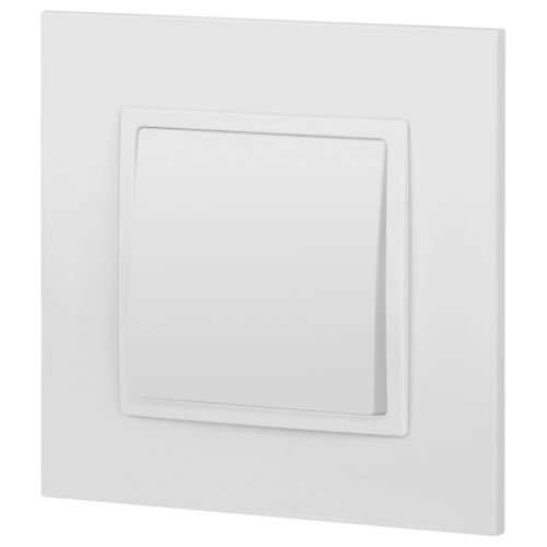 Выключатель 1-кл. СП Эра Elegance 14-1101-01 10А IP20 250В 10AX механизм бел. Эра Б0034207