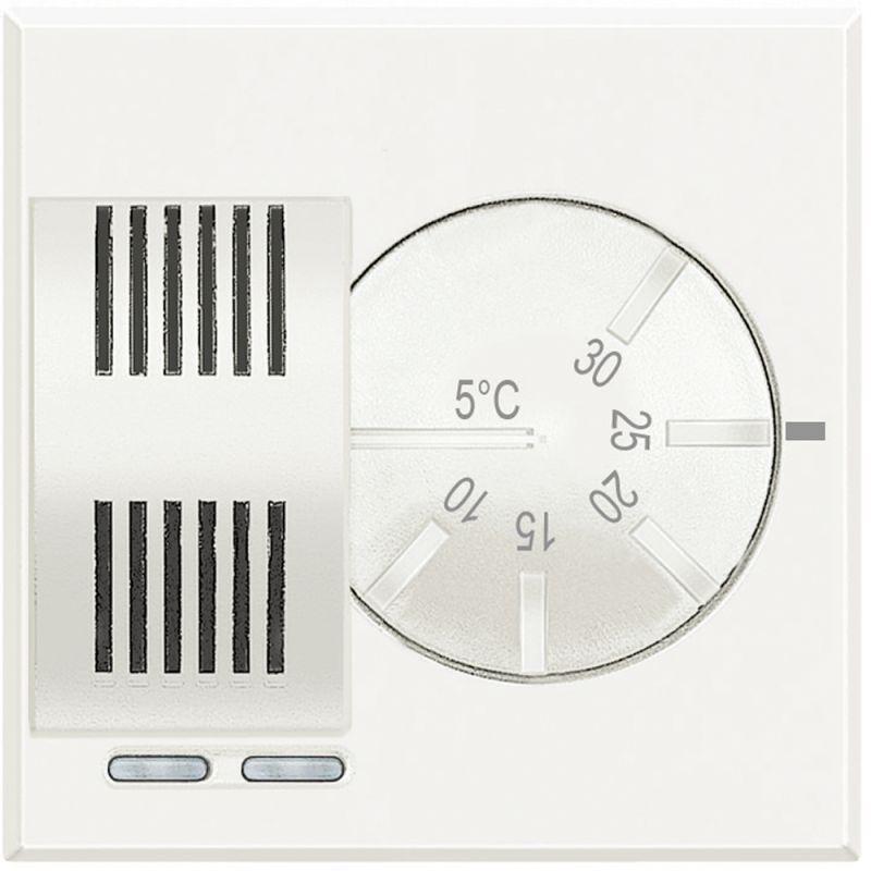 Термостат комнатный электронный релейный вых. с 1 переключающимся контактом 2А 250В питание 230В Axolute бел. Leg BTC HD4441
