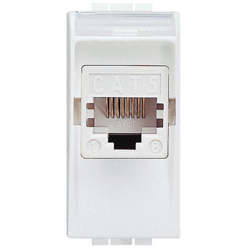 Розетка компьютерная RJ45 CAT.5 UTP Leg BTC N4261AT5