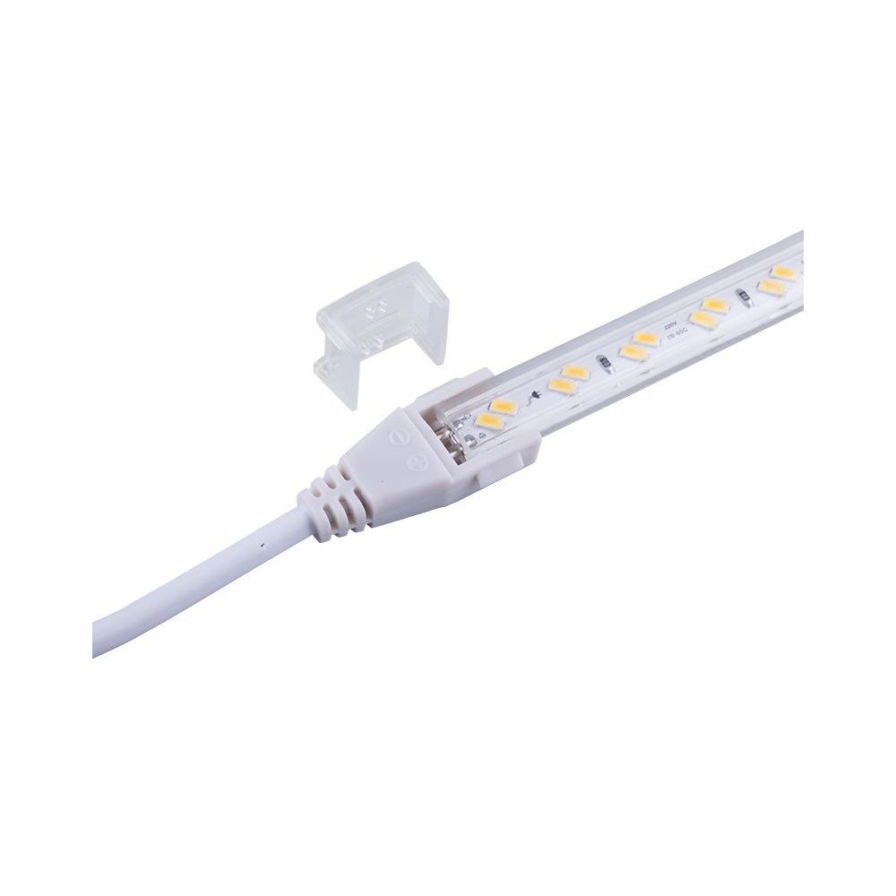 Светодиодная LED лента, 120 SMD 11Вт/м IP65 220V 3000K свет теплый белый Feron LS705