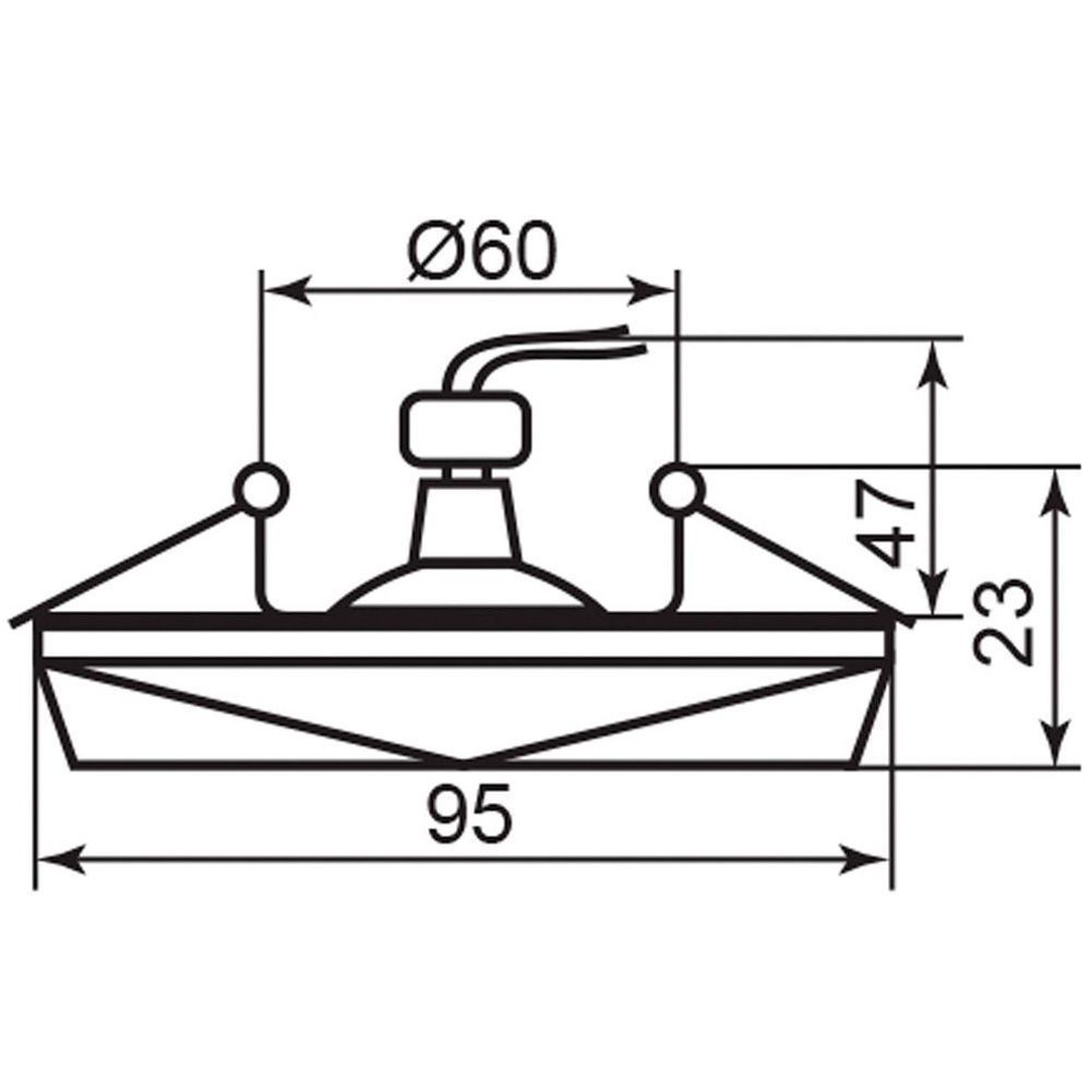 Светильник встраиваемый с белой LED подсветкой Feron 8150-2 потолочный MR16 G5.3 серебристый