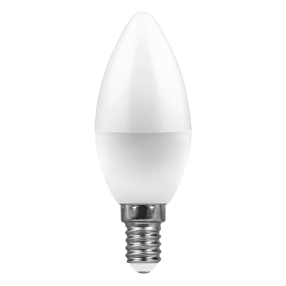 Лампа светодиодная Feron LB-97 Свеча E14 7W 6400K