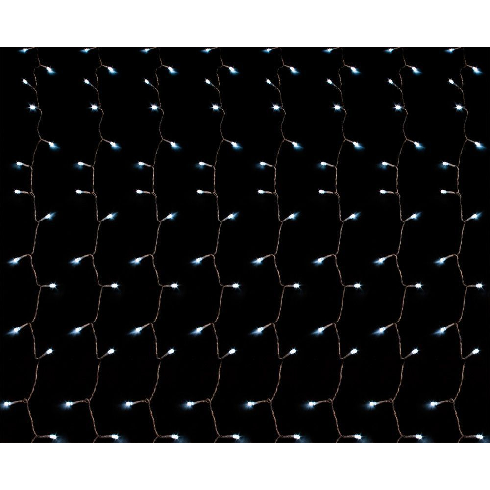 Светодиодная гирлянда Feron CL13 занавес 24V белый c питанием от сети
