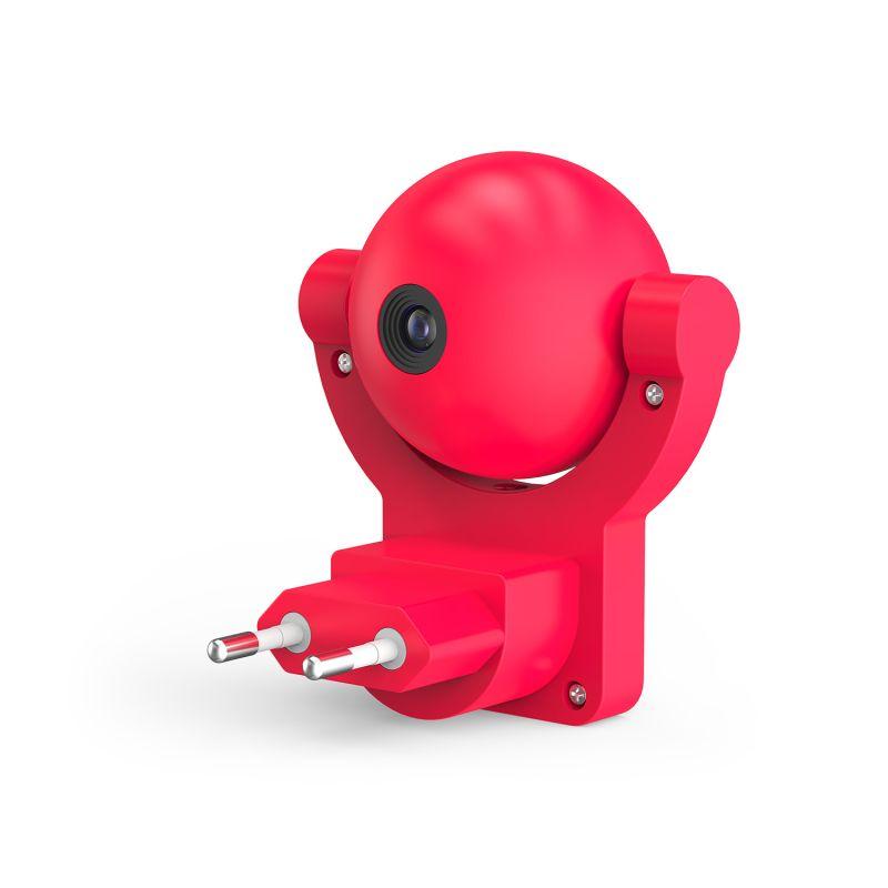 Светильник розеточный с фиксированной проекцией и датчиком освещ. 0.5Вт розо. 1/100 Gauss DIY0032