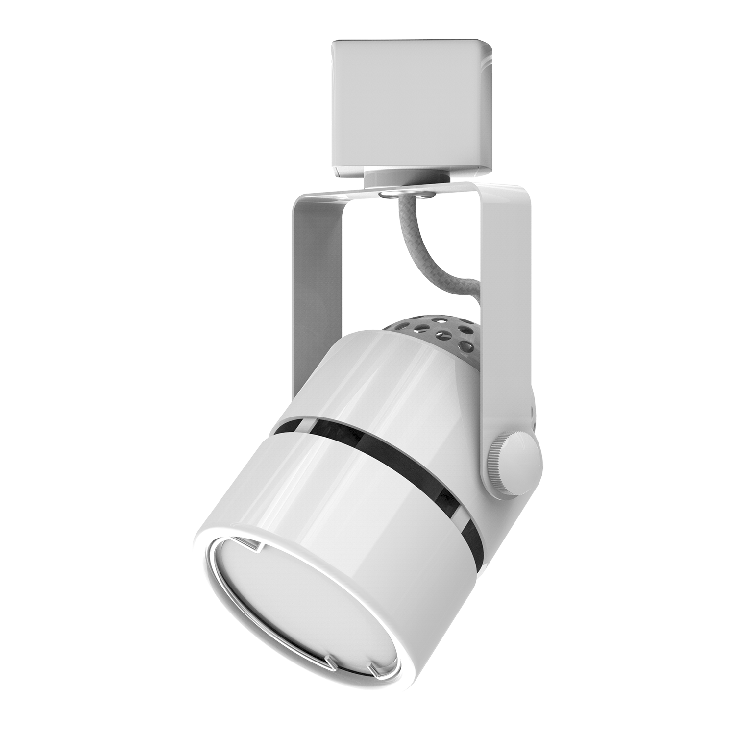 Светильник трековый однофазный ДПО под лампу GU10 IP20 белый 60х145 мм цилинрд 220 В Track Gauss (TR012)