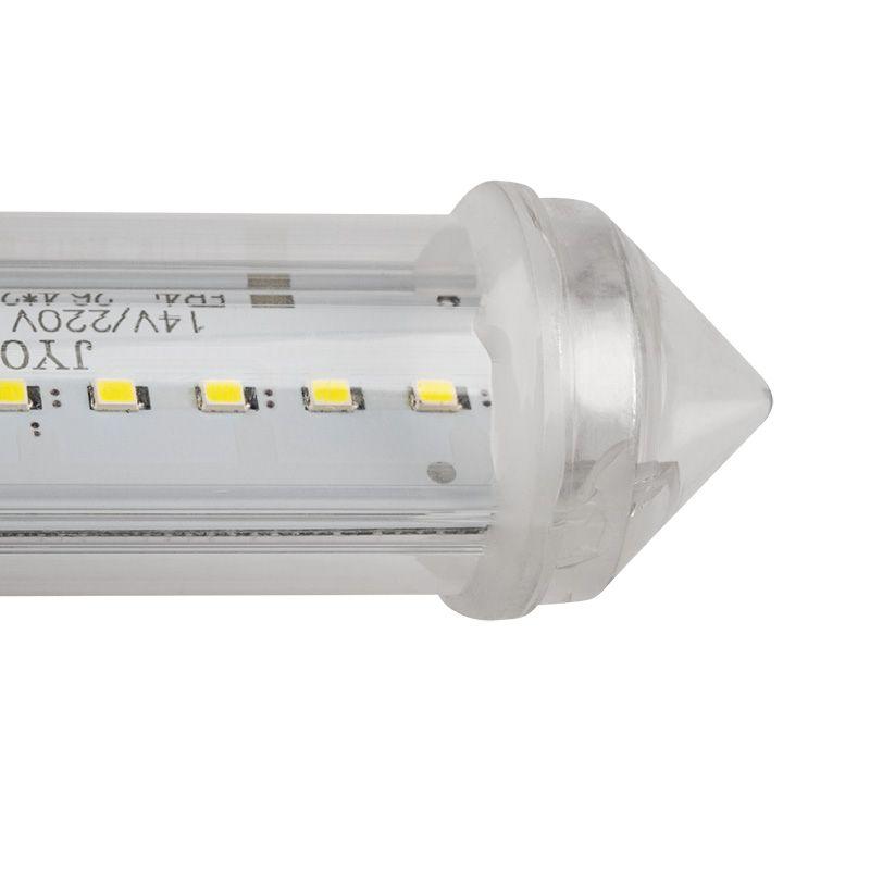 Гирлянда светодиодная "Сосулька" 1м 120LED бел. 8Вт IP44 E27 230В Neon-Night 256-163