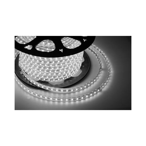 Лента светодиодная SMD3528 10х7мм 60LED/м 4.8Вт/м 220В IP67 бел. (уп.100м) NEON-NIGHT 142-605