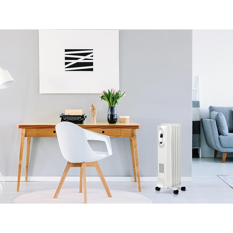 Радиатор электрич. 5 секц. масл. 1000Вт Comfort BOH/CM-05WDN 1000 Ballu НС-1071470