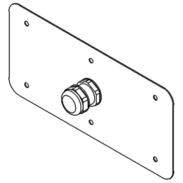 Пластина с муфтами MG32 для коробки отбора мощности 1250А Bolt-on IEK