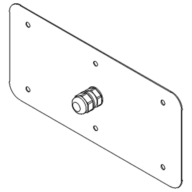 Пластина с муфтой MG20 для коробки отбора мощности 800А Bolt-on IEK