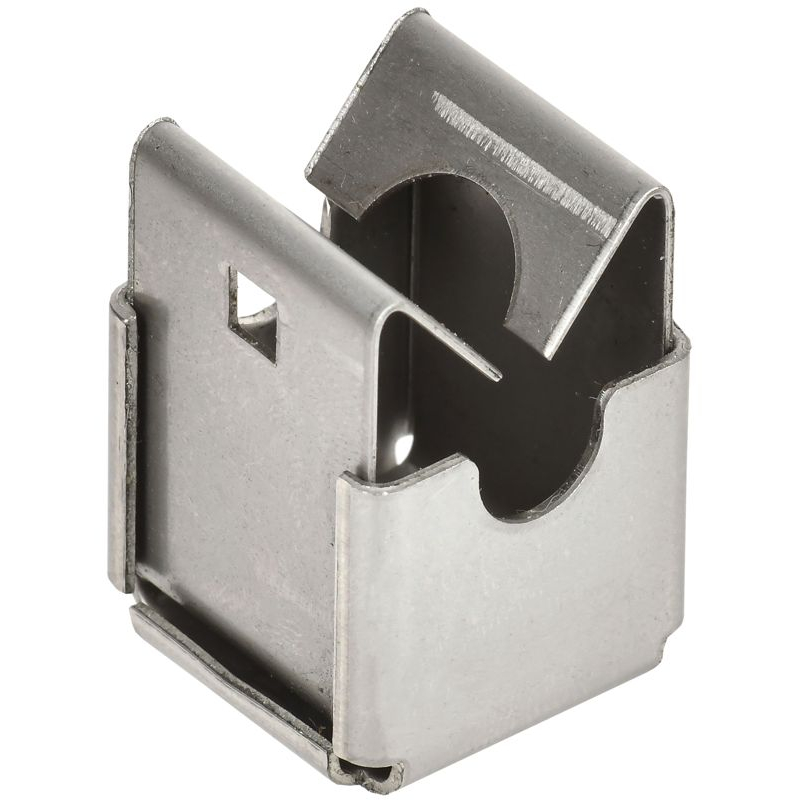 Держатель проводника круглого 8мм безболтовой нержавеющая сталь IEK