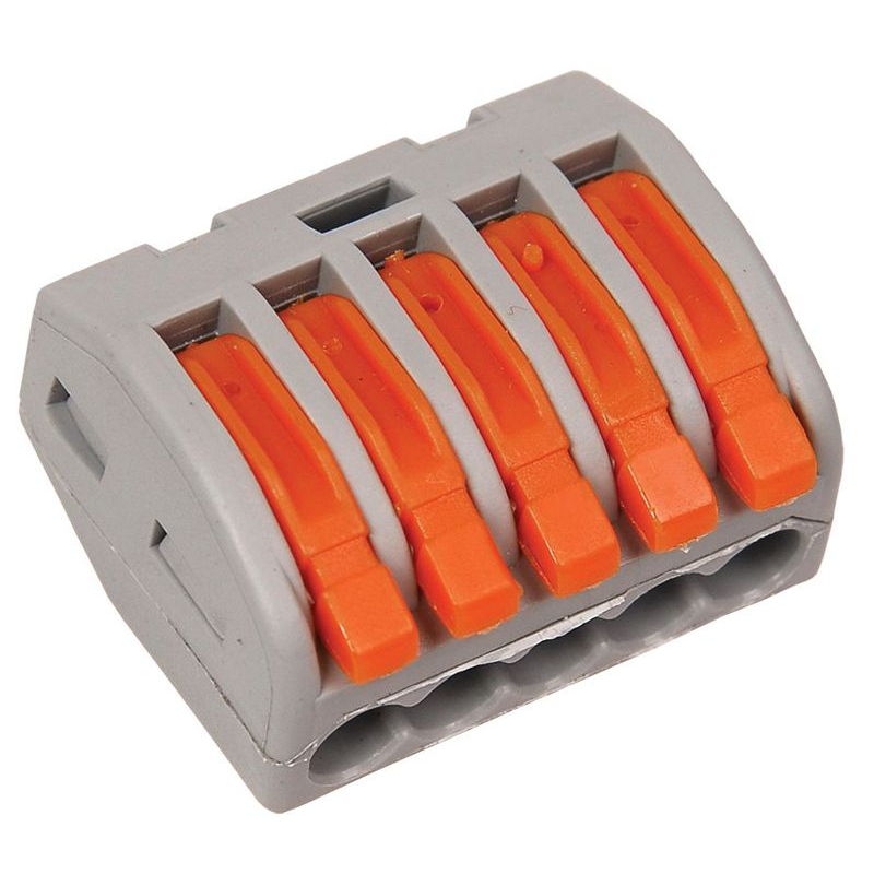 Строительно-монтажная клемма СМК 222-415 многоразовая (4шт/упак) IEK