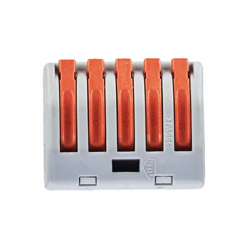 Строительно-монтажная клемма СМК 222-415 многоразовая (4шт/упак) IEK