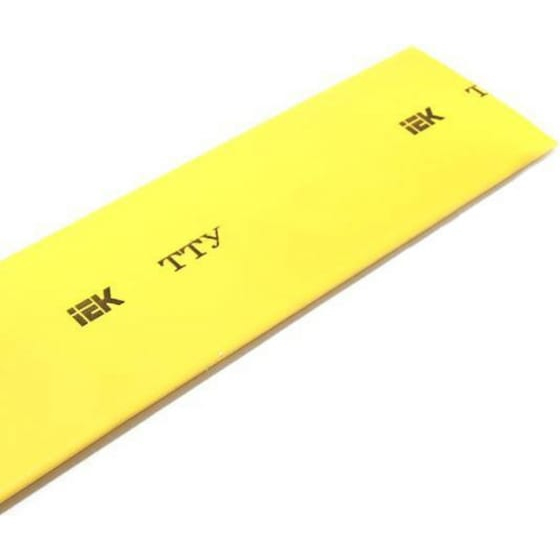 Трубка термоусадочная ТТУ 8/4 желт. 1м IEK UDRS-D8-1-K05