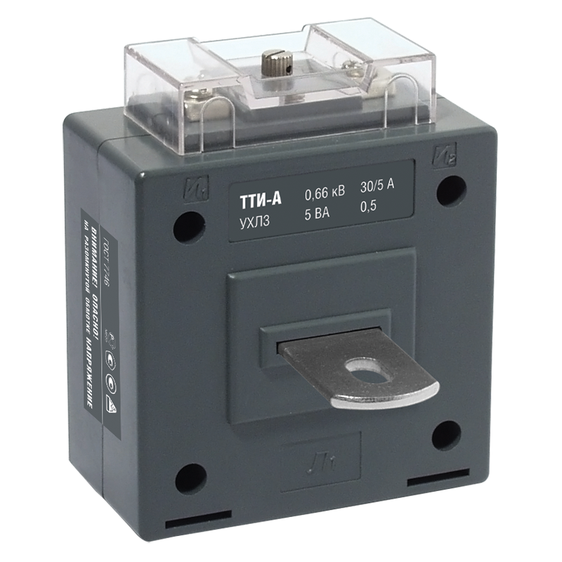 Трансформатор тока ТТИ-А 125/5А 10ВА 0,5 IEK ITT10-2-10-0125