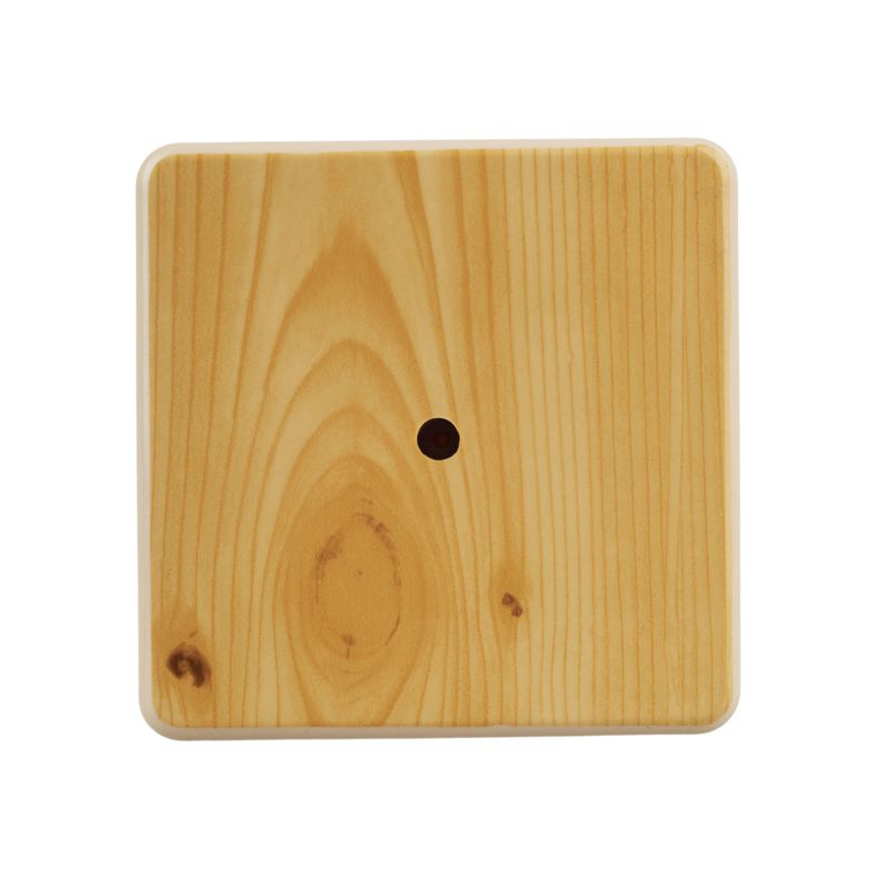 Коробка распаячная КМ41221-04 для открытой проводки безгалогенная (HF) 104х104х44мм сосна IEK